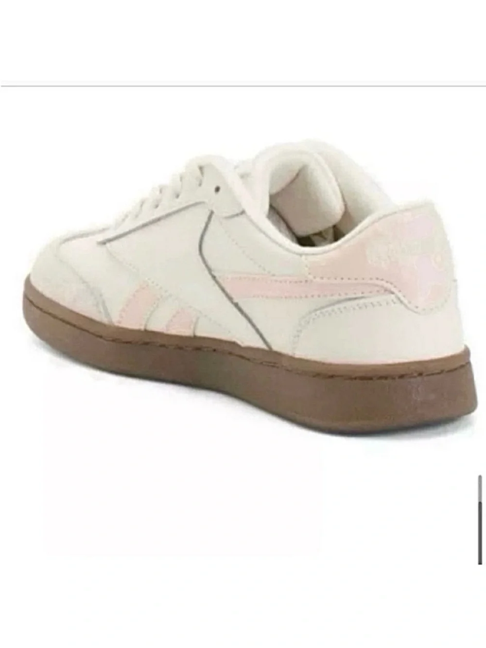 🆕- Reebok Forte Lounger Double Up Sneaker in Blush/ Off White. Size: 8.5